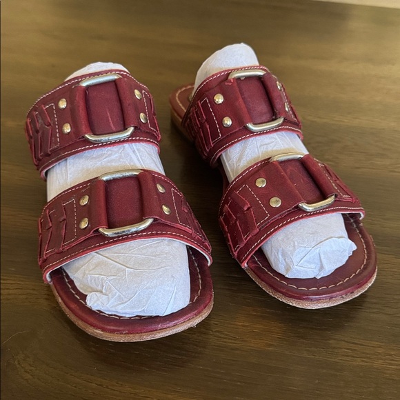 Freebird Sage Sandals Red Size 9 - Picture 3 of 14